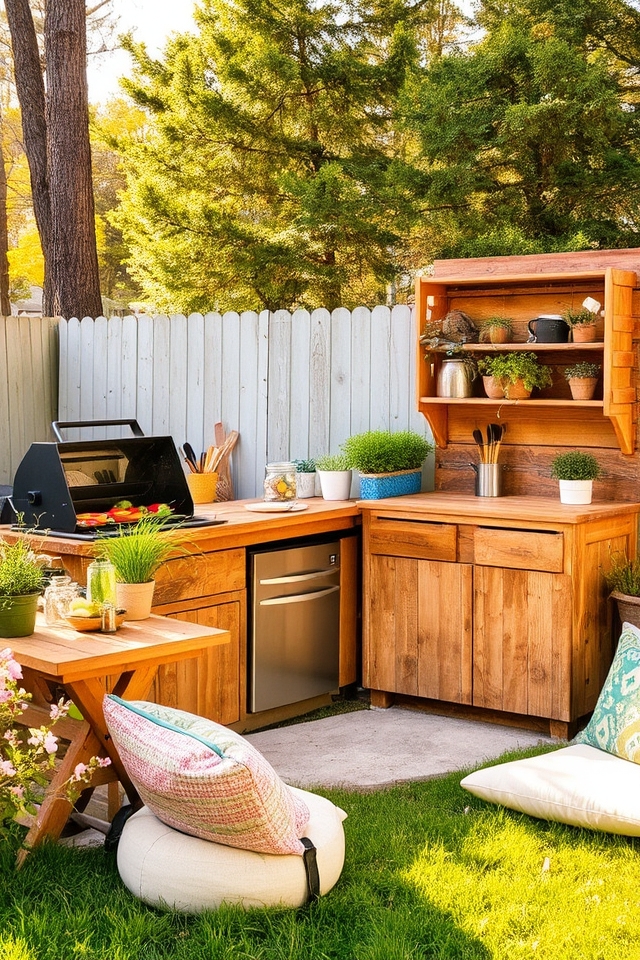diy outdoor kitchen ideas