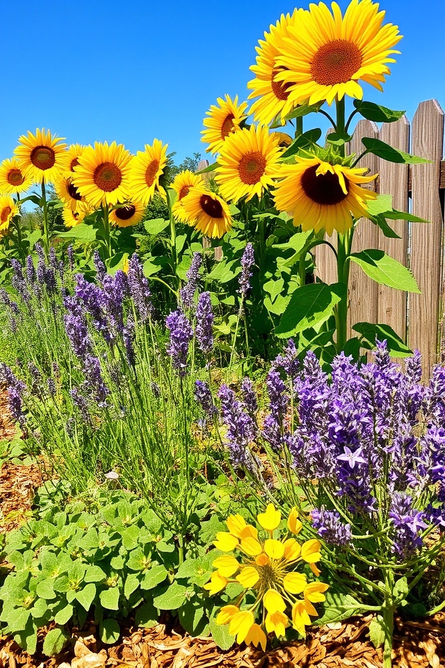 drought resistant sunflower garden techniques
