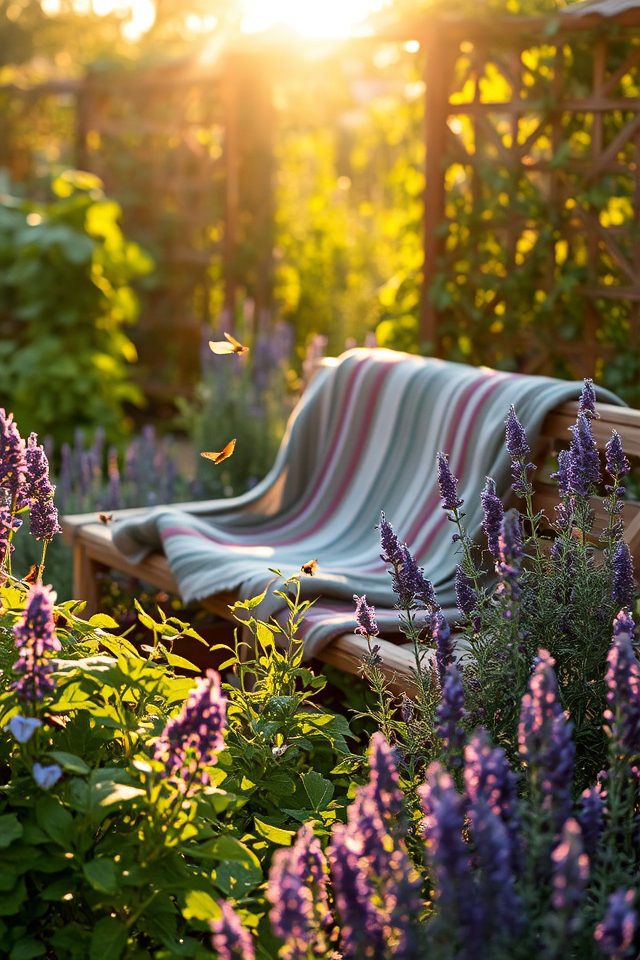 fragrant herb garden serenity