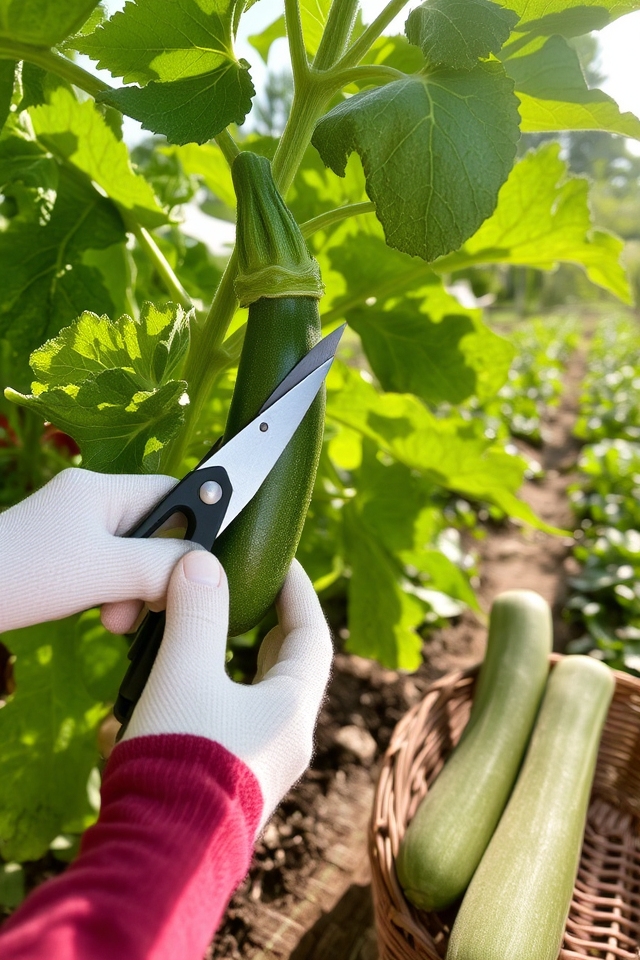harvest at optimal size
