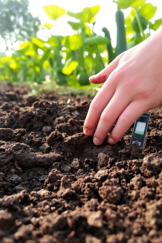 healthy zucchini soil preparation
