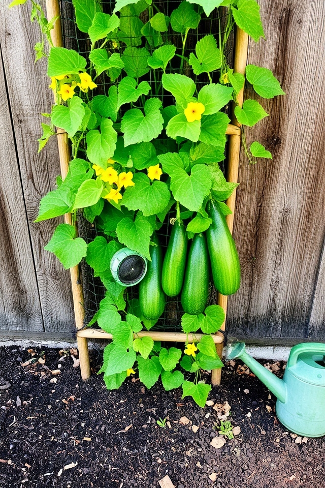 heavy duty support for zucchini