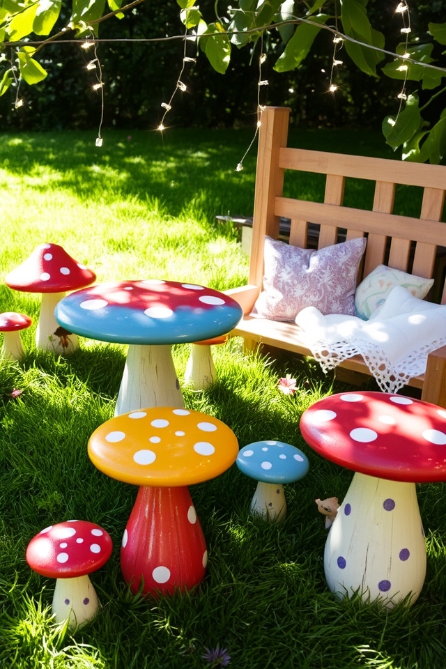 magical mushroom seating charm