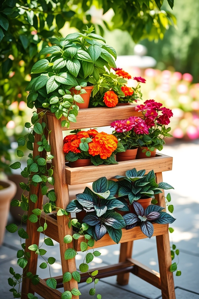 maximize garden vertical space