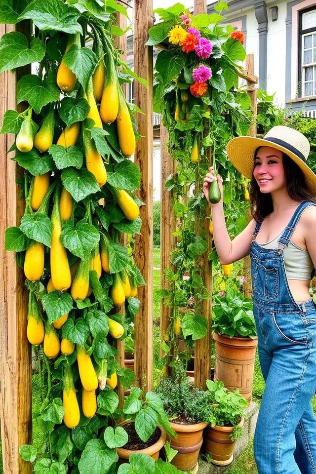 maximize space with vertical gardening