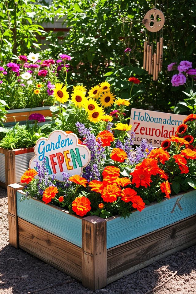 personalized garden diy projects