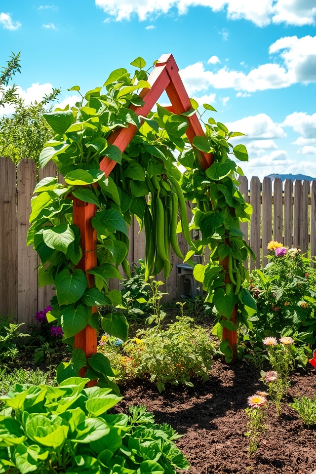 timeless functional gardening structure