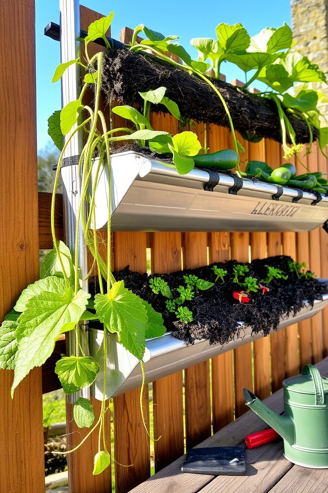vertical space gardening method