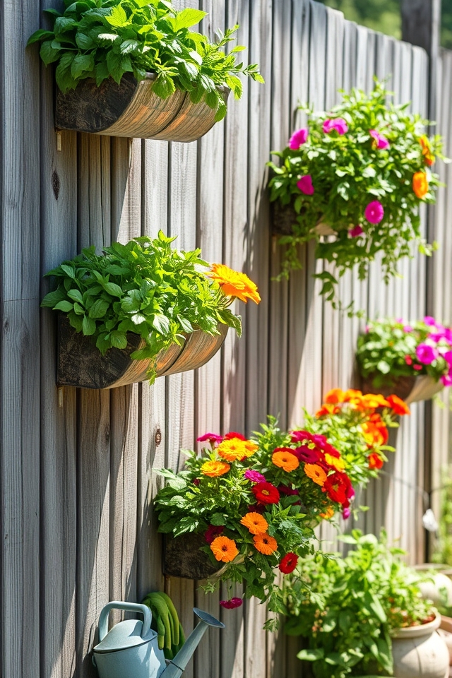 vertical space gardening solution