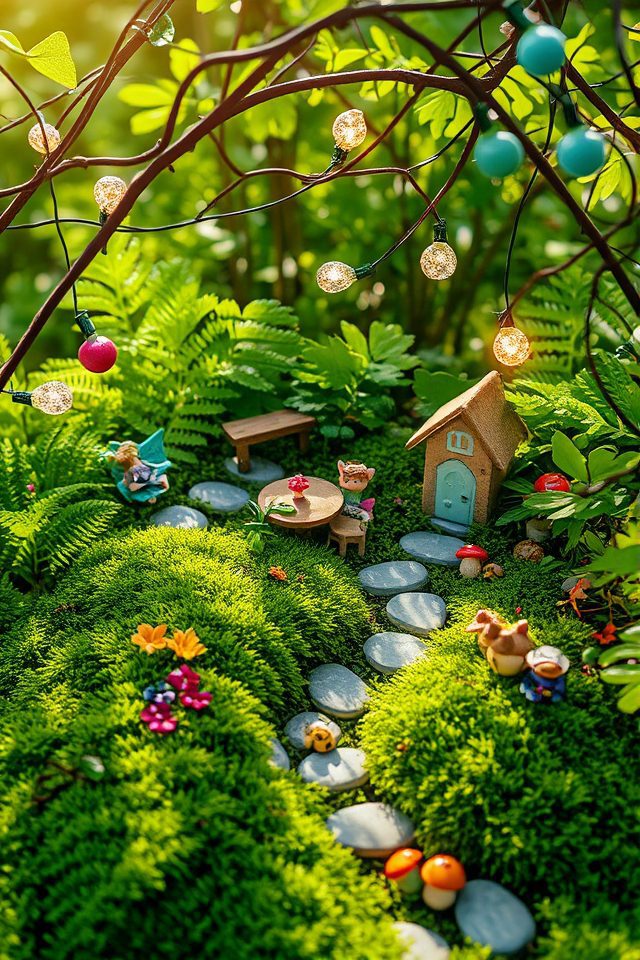 whimsical enchanting fairy gardens