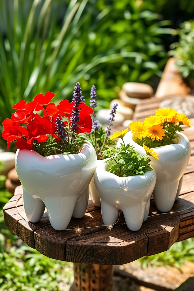 whimsical tooth fairy pots