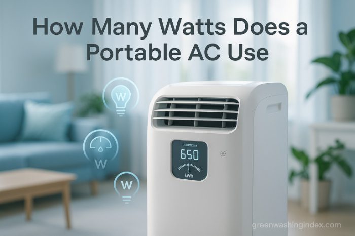 How Many Watts Does a Portable AC Use? 2026 Power Guide
