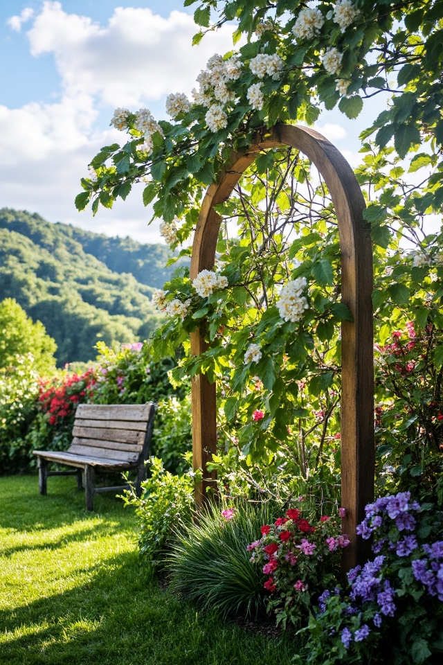 apple tree trellis construction