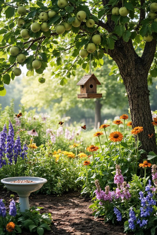 attracting wildlife to gardens