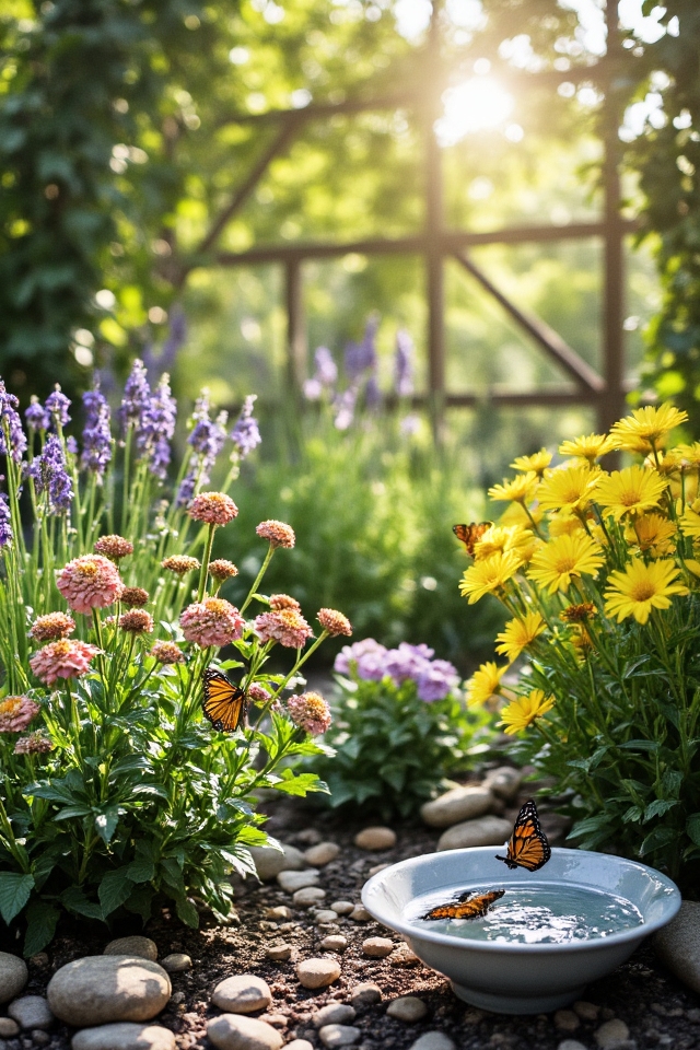 butterfly garden for grandparents
