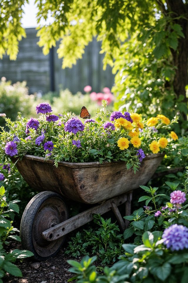 charming vintage garden planters