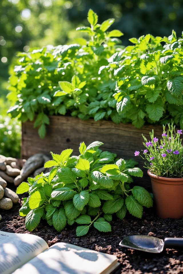 choose herbs for gardening