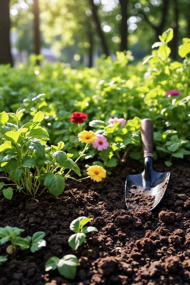 coffee grounds as mulch