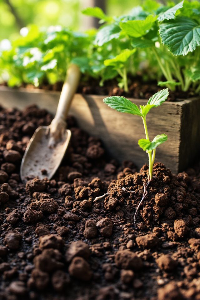 coffee grounds improve drainage