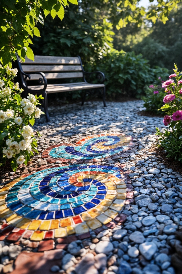 collaborative garden art project