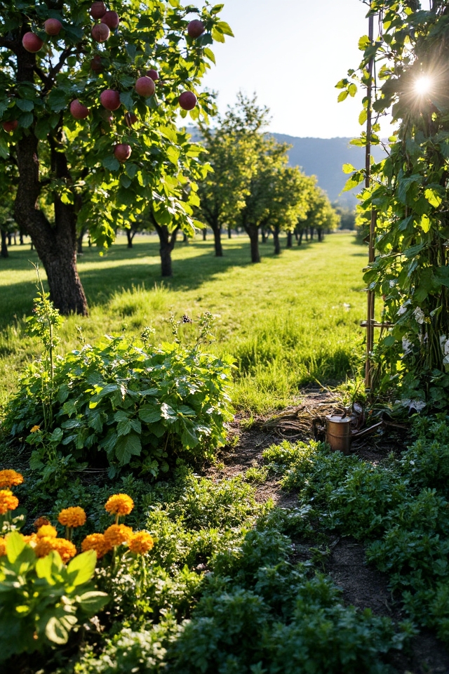 companion planting for apples