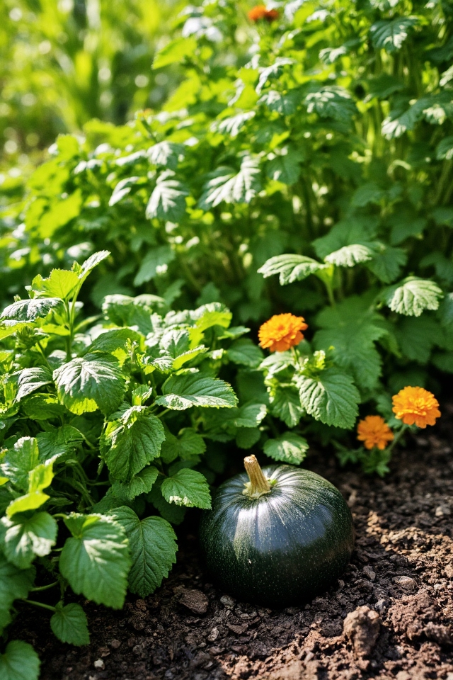 companion planting for squash