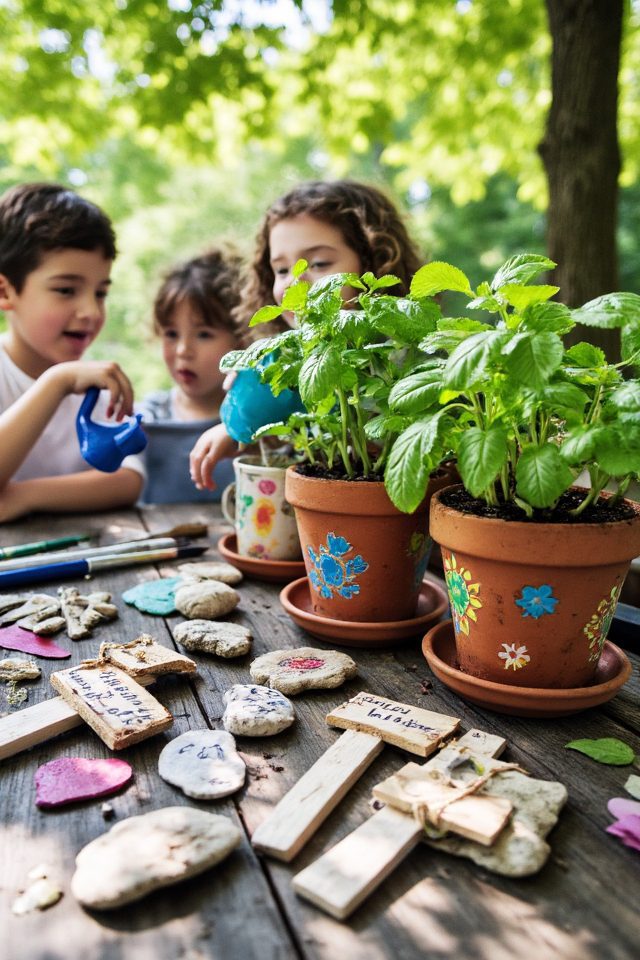 creative herb gardening activities