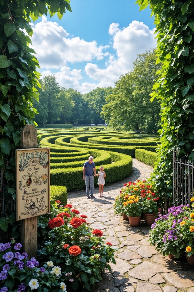 enchanting garden maze experience