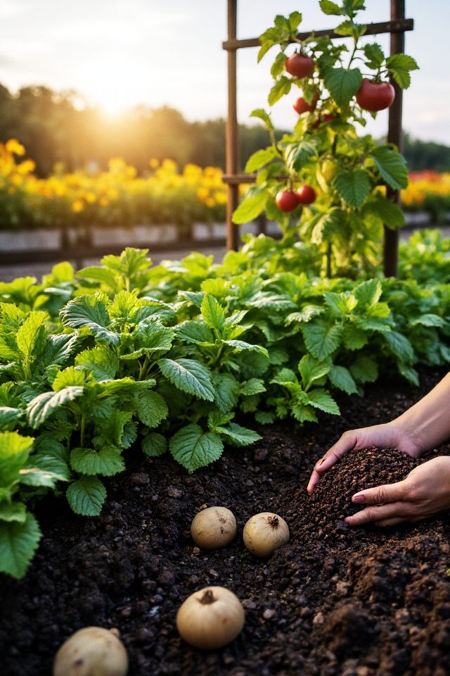 enhance vegetable growth naturally