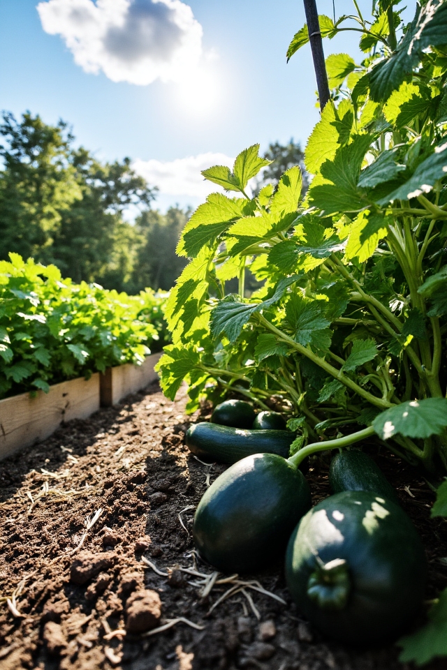 enhanced drainage for acorn squash