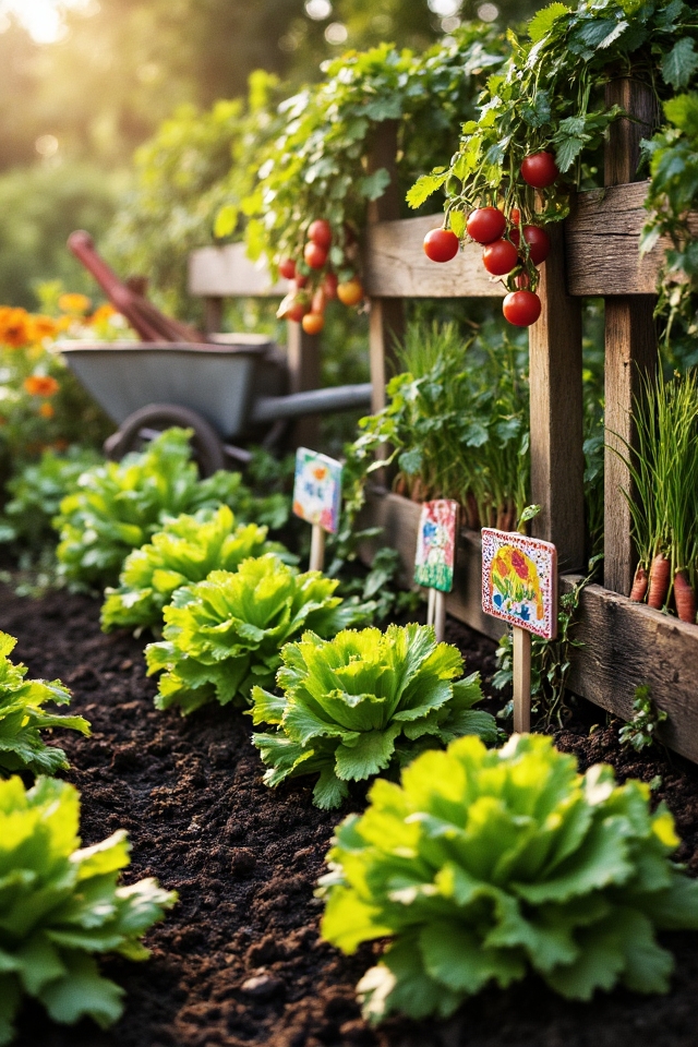 family vegetable patch memories