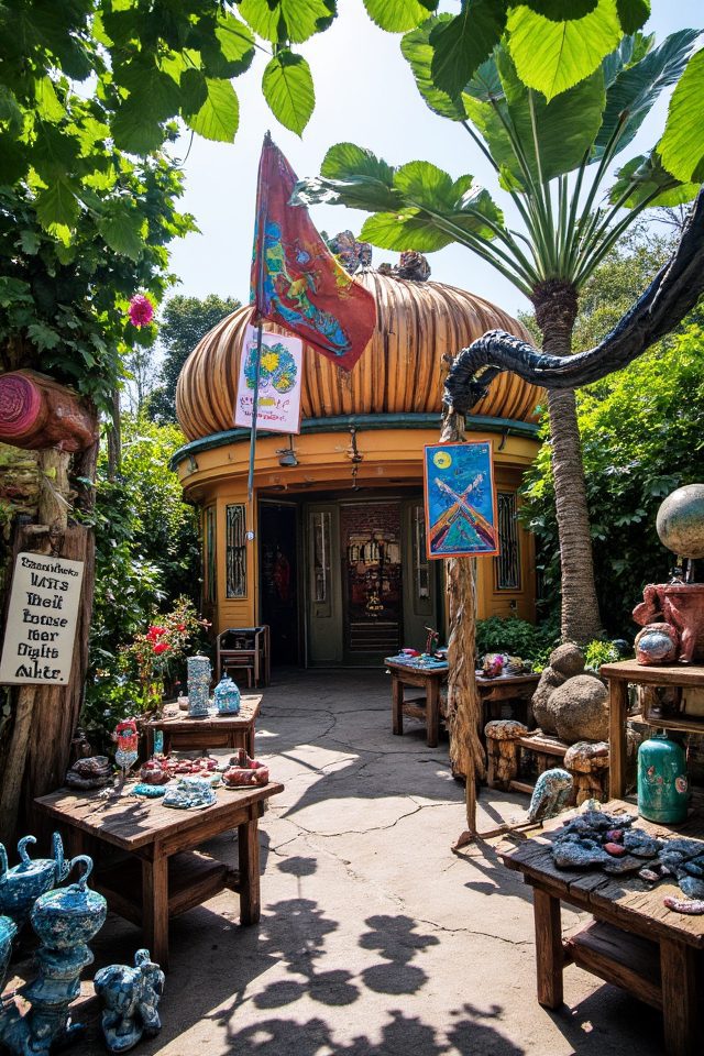 ferengi themed garden trading posts