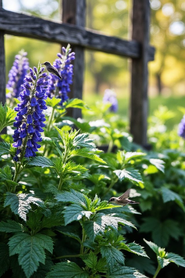 fragrant hummingbird attracting flower