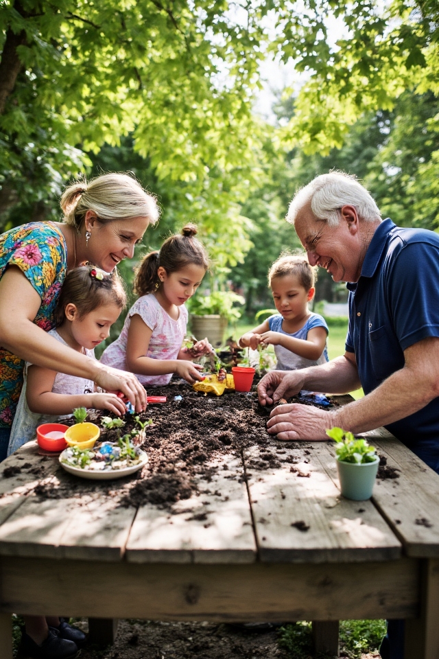 generational gardening workshop activities