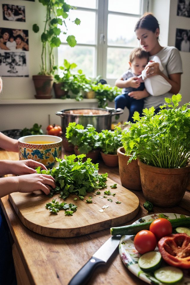 herb enhanced family meals