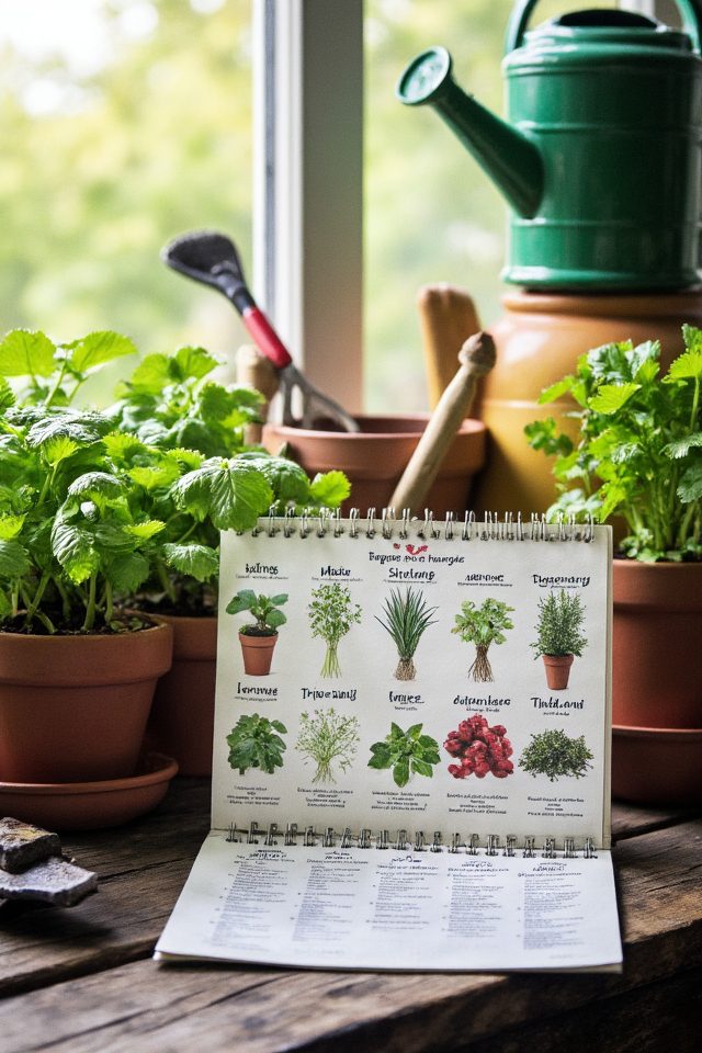 herb planting schedule guide