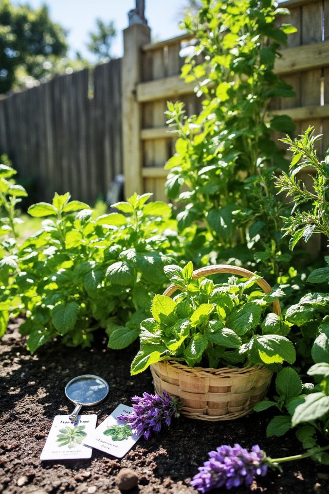 herb scavenger hunt adventure