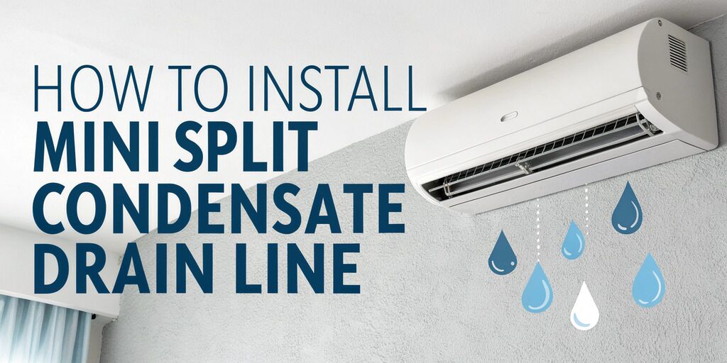 How to Install Mini Split Condensate Drain Line – Guide 2026