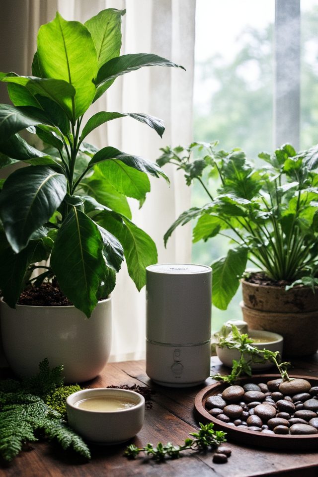 humidity enhancing plant care