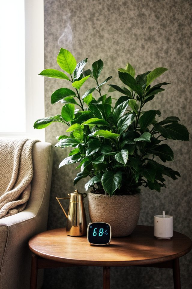 indoor coffee temperature care