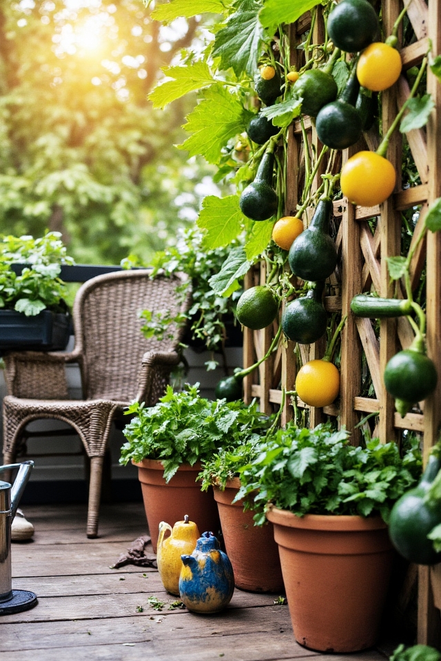 maximize space with trellises