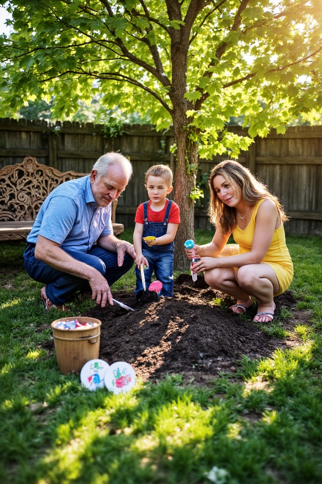 memory tree planting tribute