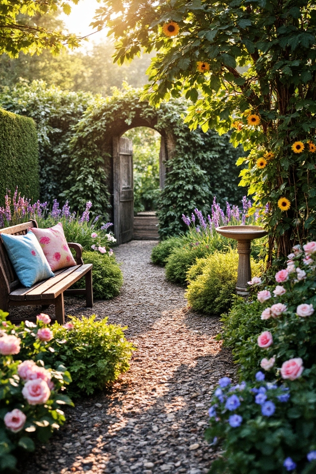 nostalgic sensory garden design