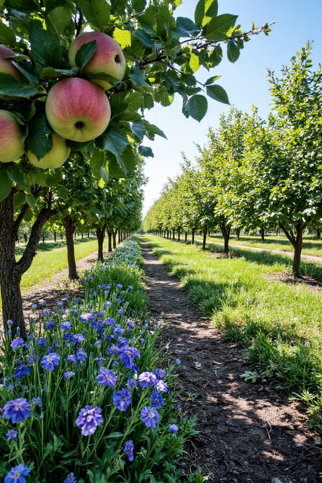 pollination partners enhance apple trees