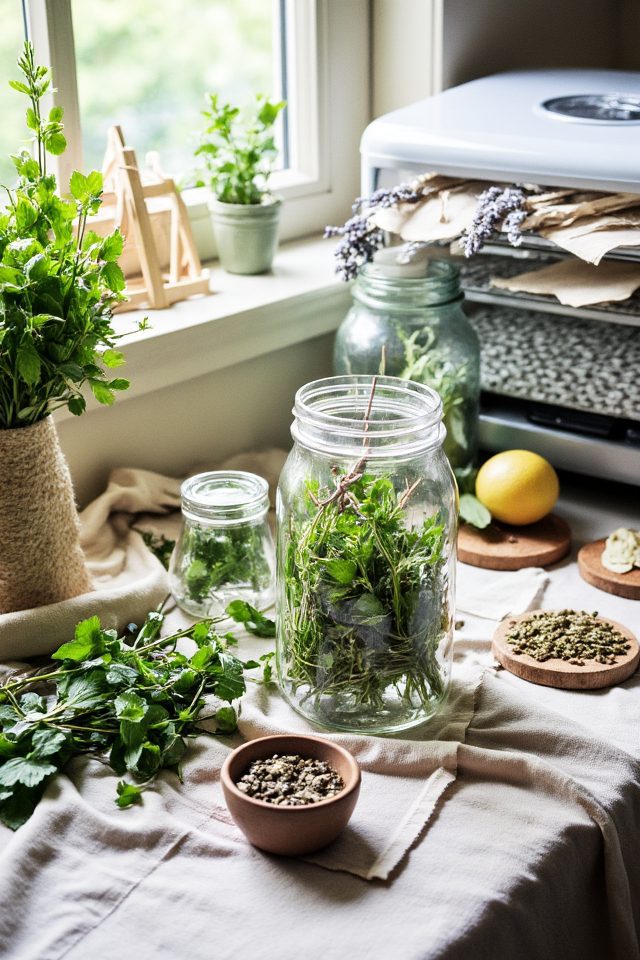 preserve herbs for flavor