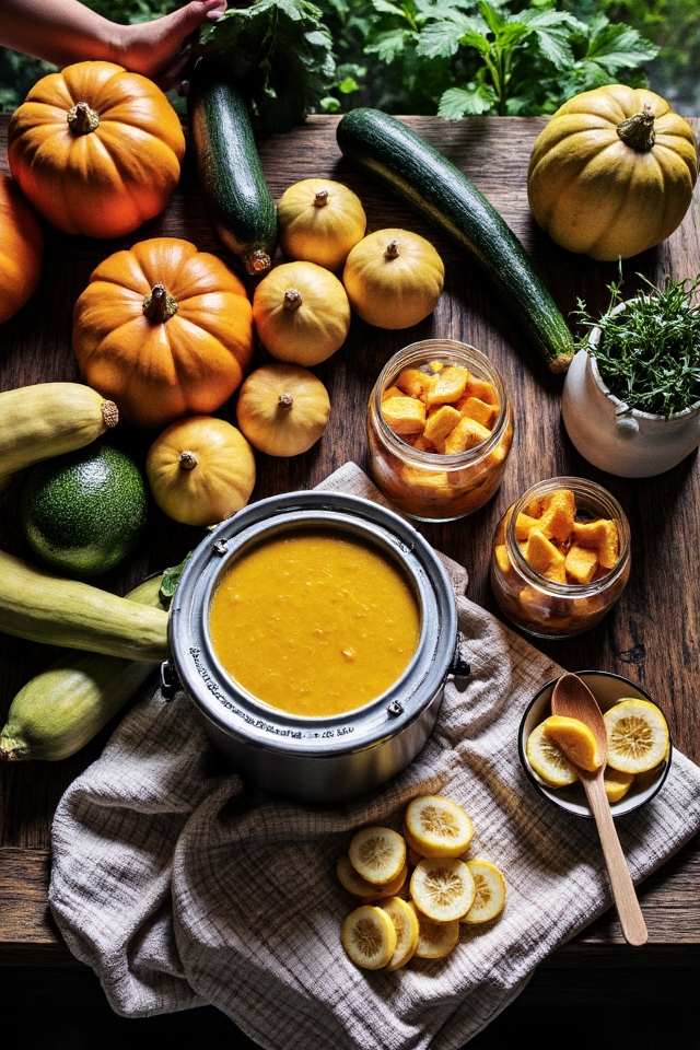 preserve squash for winter