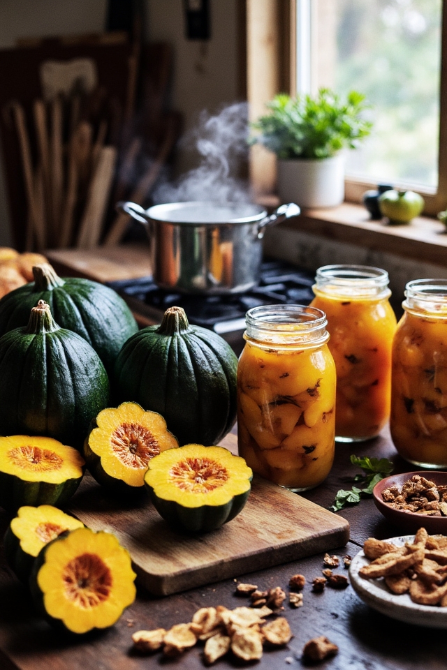 preserving acorn squash methods