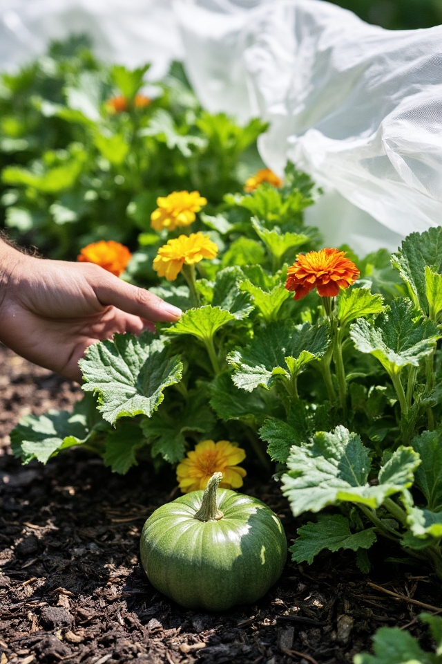 protecting acorn squash effectively