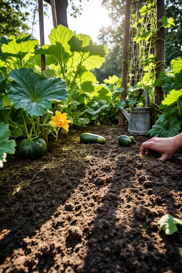 soil health for acorn squash