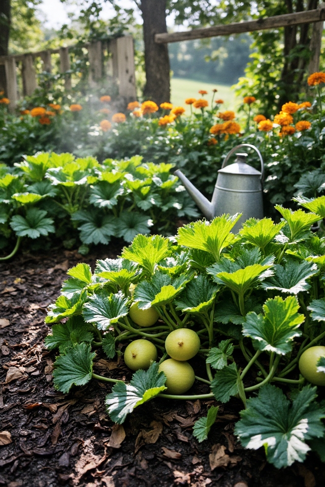 staggered planting for squash